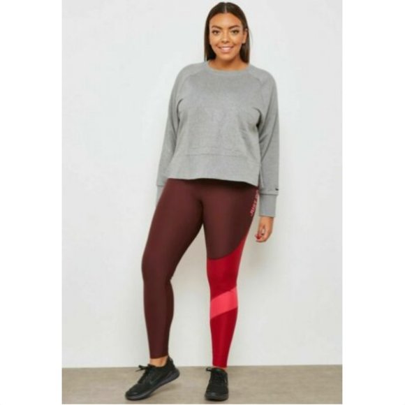 Nike Dri-FIT Versa Crop Gray Crew Pullover Sweatshirt Top 2X - Picture 5 of 7